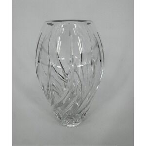 MARQUIS BY‎ WATERFORD Wyndmere Collection Crystal Vase 7" Tall No Box